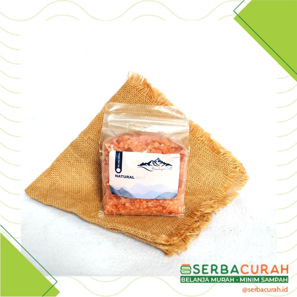 

Garam Himalaya Rock | Pink Himalayan Salt | Kemasan 1 kg