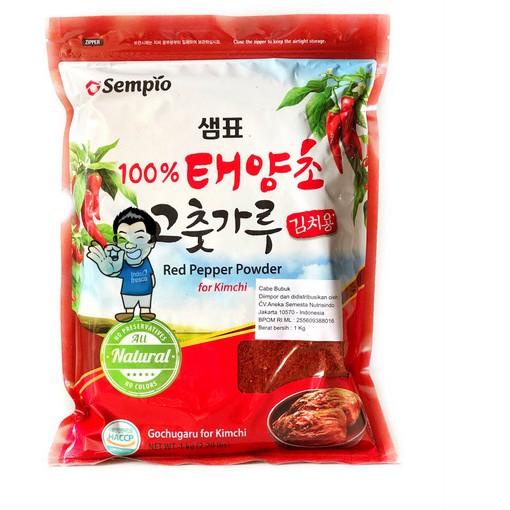 

COD[TD4]-Sempio Gochugaru for Kimchi Red Pepper Powder-Bubuk Cabe Korea 1Kg