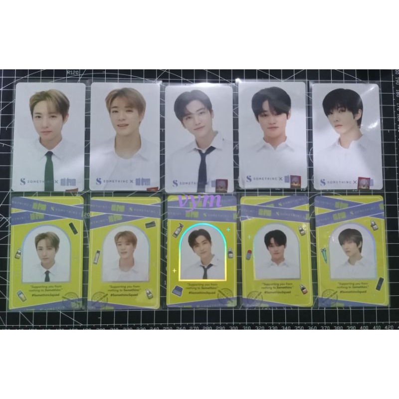 PC Somethinc NCT Dream Set Non Holo dan Holo