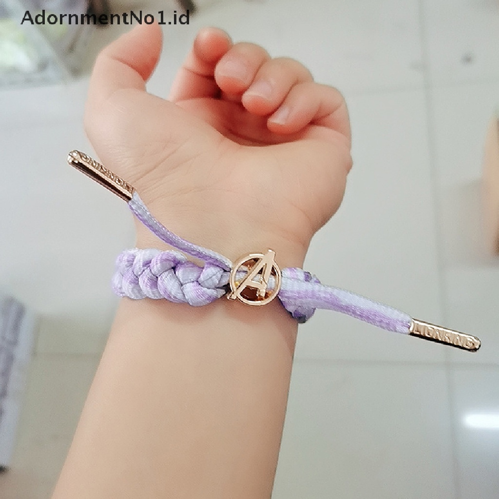 [AdornmentNo1] Gelang Singa Kecil Renda Tenun Tangan Horaphic Reflektif Lion Bracelet [ID]