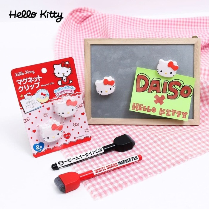 

sanrio magnet clip hello kitty penjepit kertas dengan magnet firaza1906