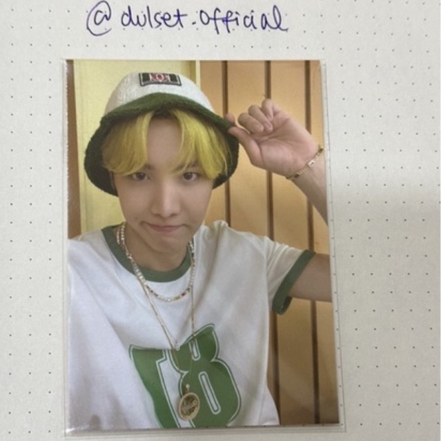 Photocard BTS Official Butter Jhope