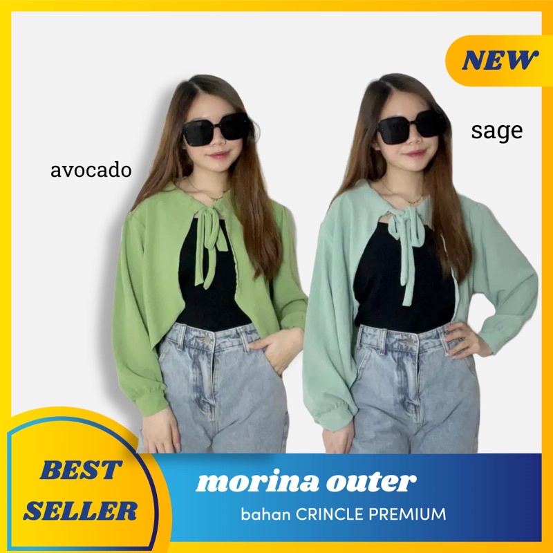 RD FASHION ⭐️ PREMIUM AIRFLOW CRINCLE ⭐️ Morina Outer CRINCLE