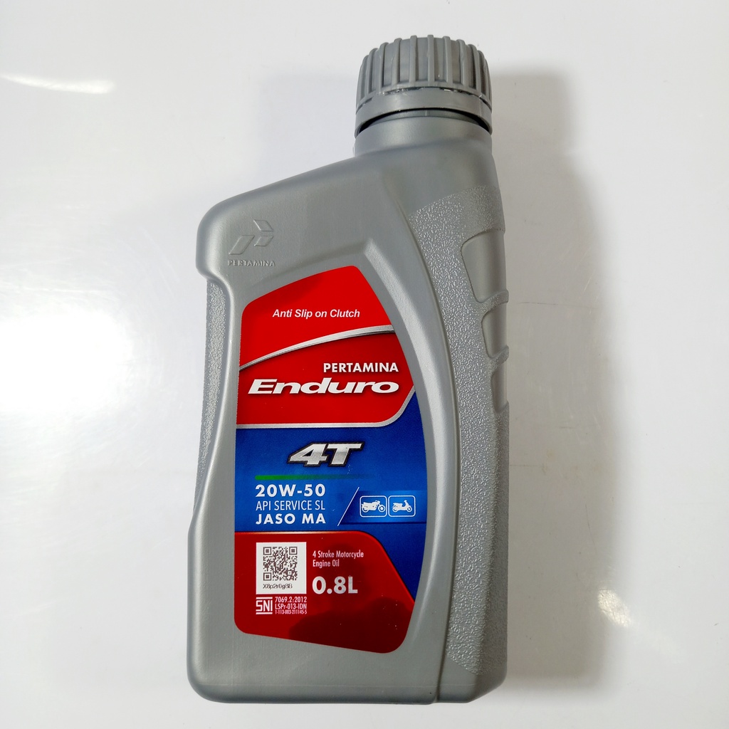 OLI ENDURO 4 TAK 0,8 20W-50 LITER ENDURO OIL 0,8 OLI MOTOR BEBEK