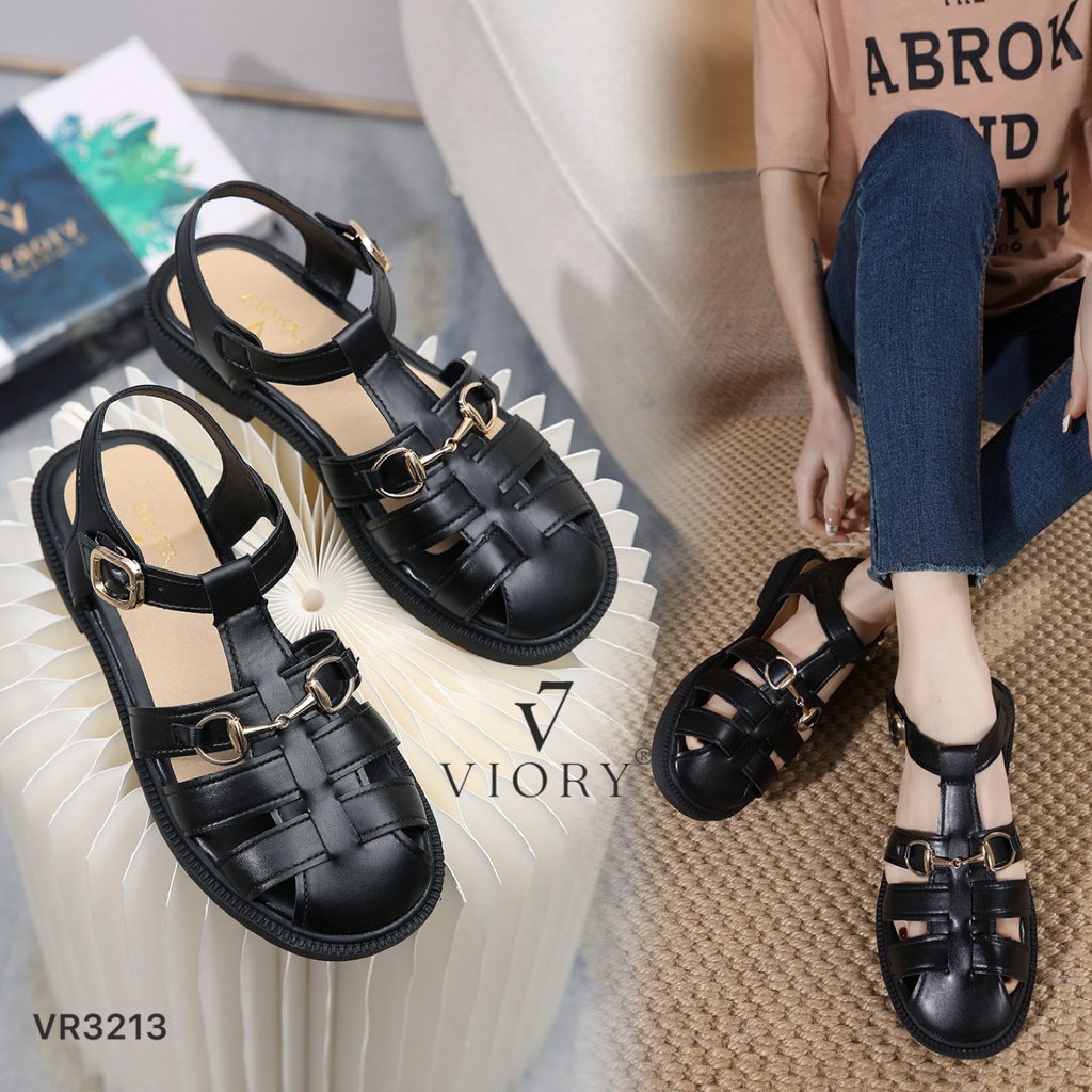 VIORY Platform Sandal Strap Slingback Shoes #VR3213 ORIGINAL