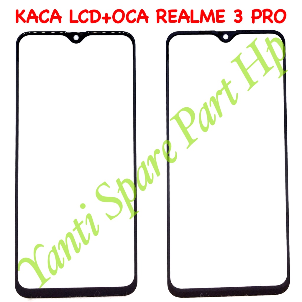 Kaca Lcd Plus Oca Realme 3 Pro Realme 5 Pro Realme X Lite A7X Original Terlaris New