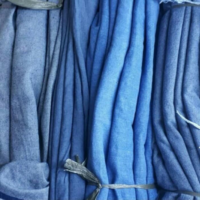Kain Bahan Jeans Perpotong/Bahan Celana Jacket/Jeans Impor 070