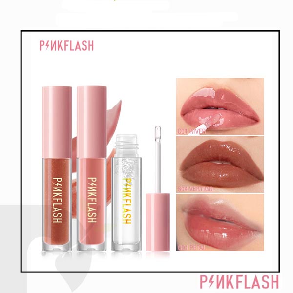 PINKFLASH Lasting Glossy Lipgloss | Lip Gloss | Pink Flash_Cerianti