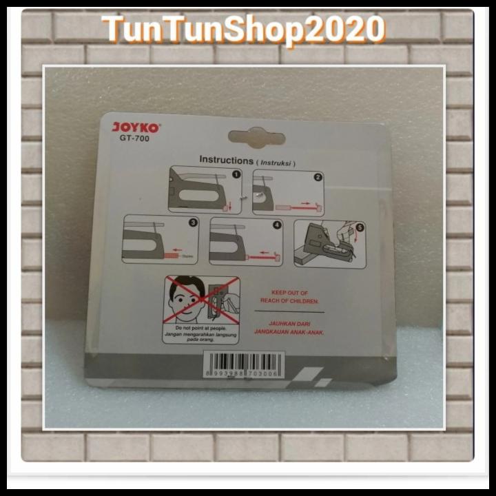

BEST DEAL GUN TACKER GUN TAKER STEPLER TEMBAK STAPLES TEMBAK JOYKO GT700 GT-700