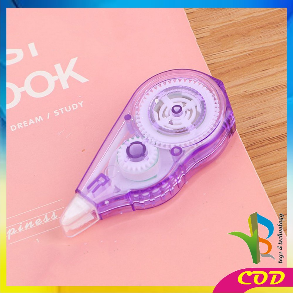 RB-A52 Correction Tape Karakter Hewan Lucu Perlengkapan Sekolah Pita Tipex Koreksi Multifungsi / Tip Ex Kertas Anak Sekolah Correction Import