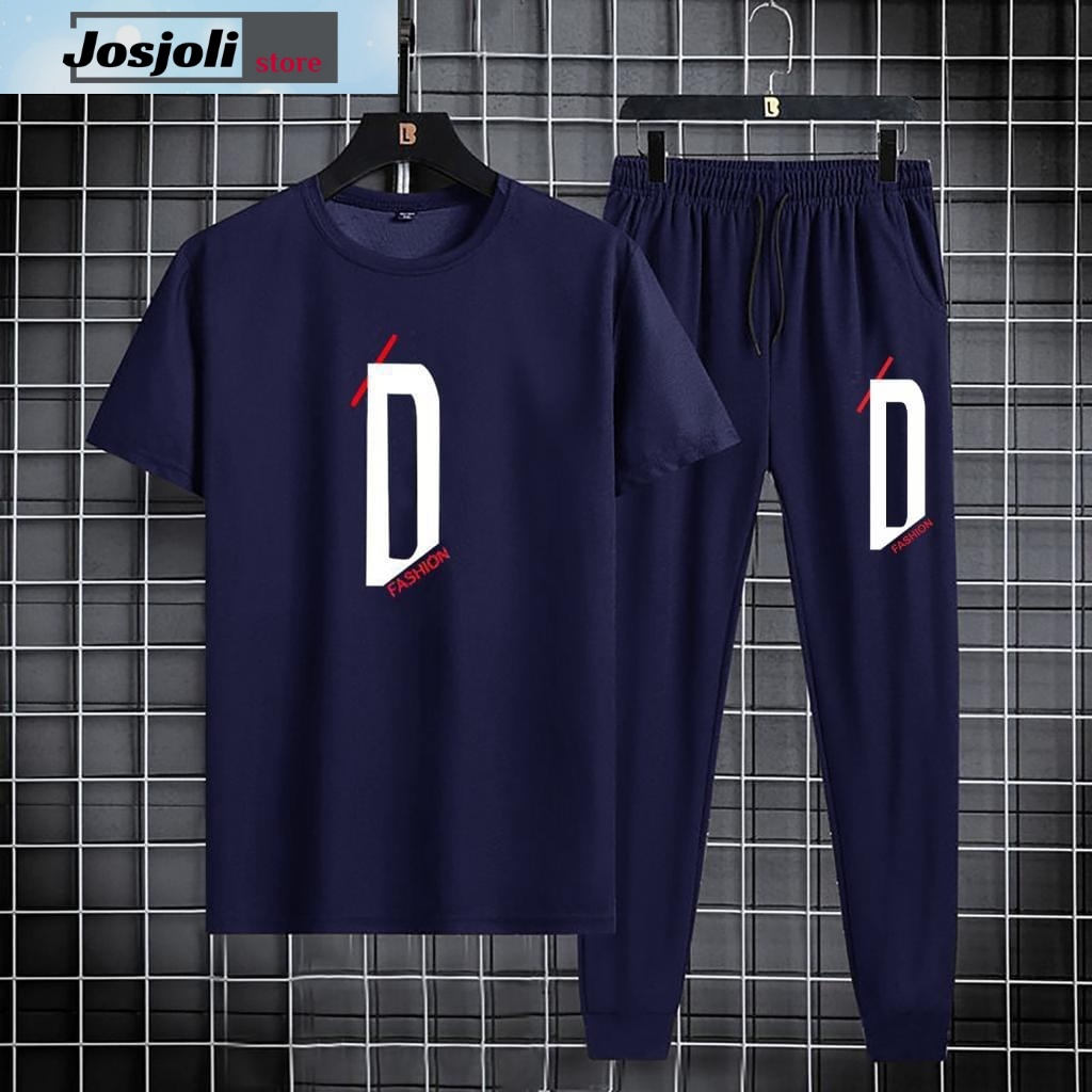 JOSJOLI_STORE/Stelan DD Panjang/Satu Stel Atasan dan Bawhana Pria Dewasa/L XL