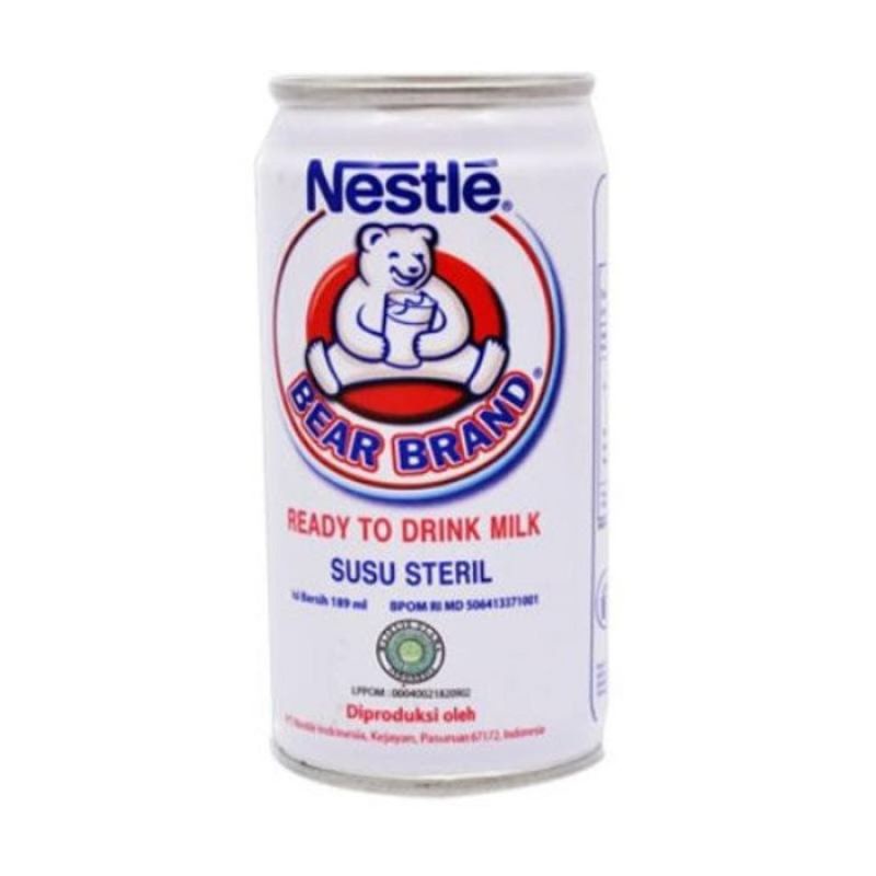 

Bear Bread/Susu Beruang Steril 189ml