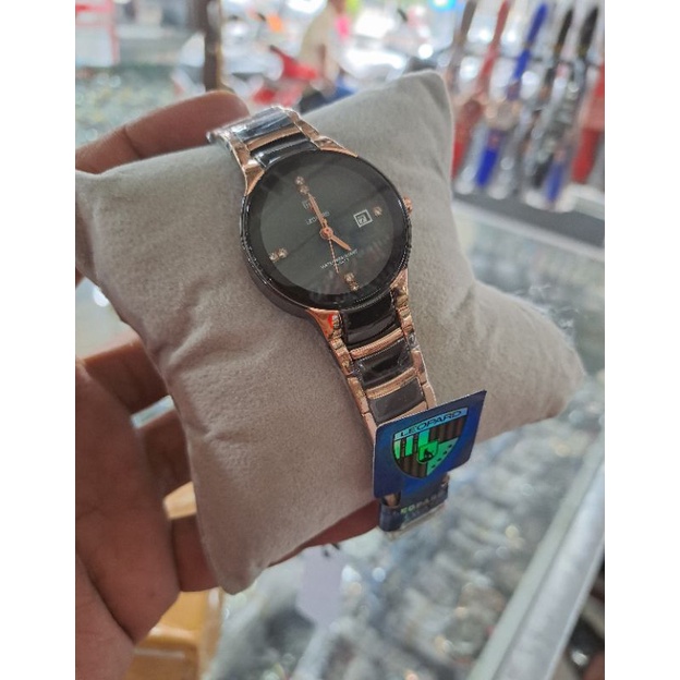 Jam tangan Leopard pasangan rantai tahan air