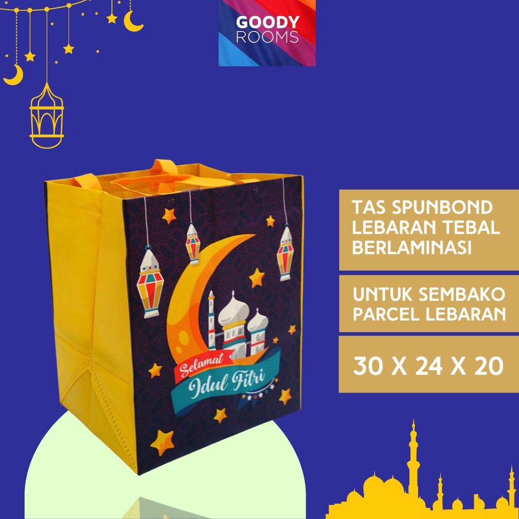 

Tas Bingkisan Parcel Lebaran Idul Fitri 302420 Hampers Laminasi Printing