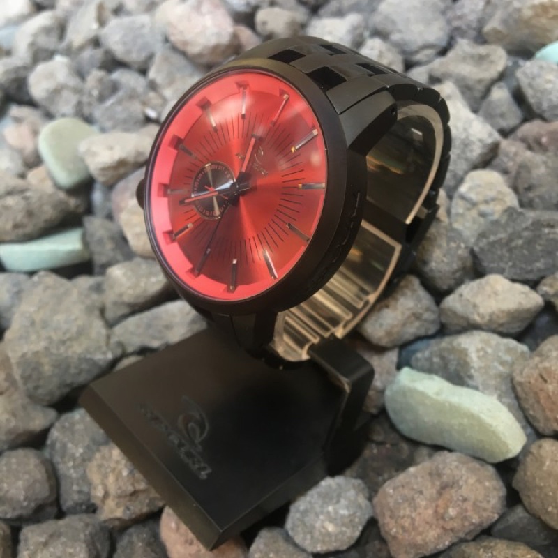 Jam Tangan ripcurl Detroit  Black maroon