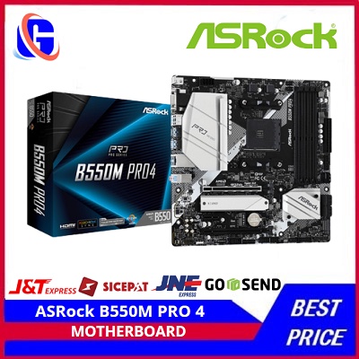 ASROCK B550M PRO4 (AM4, AMD B550, DDR4) RYZEN