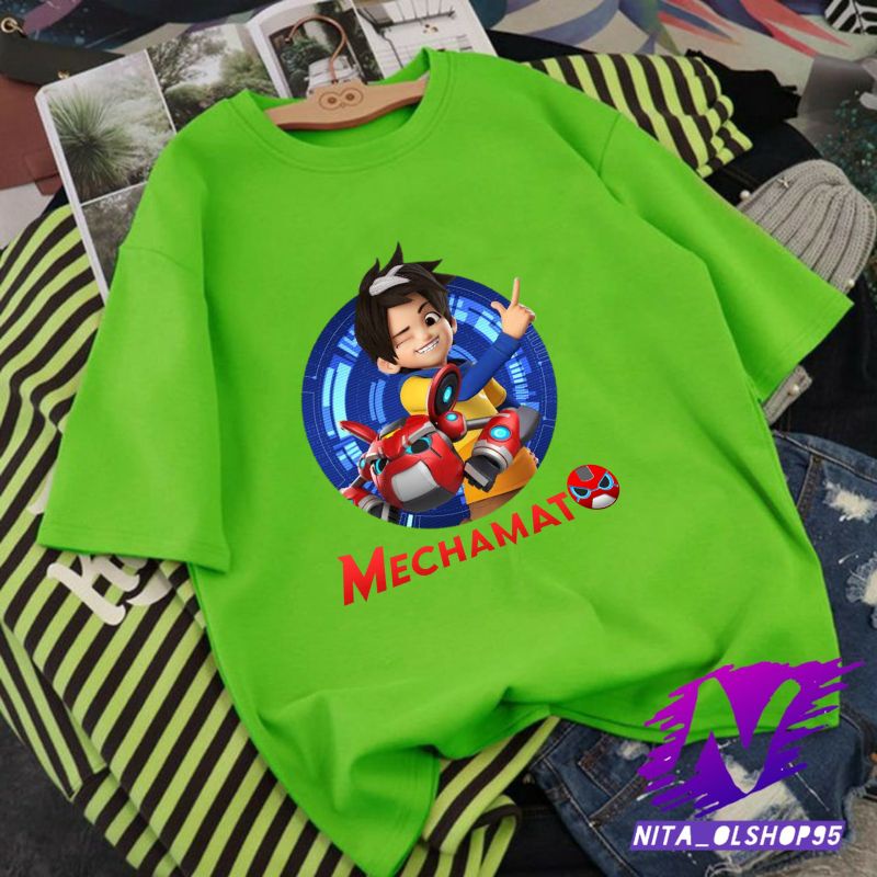 baju anak mechamato amato dan mechabot superhero