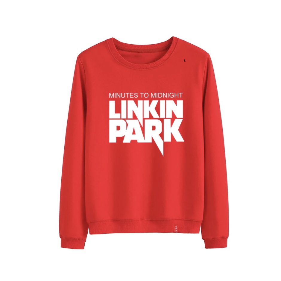 LINKINPARK Sweater Basic Anak Untuk Anak Laki laki &amp; Perempuan Bahan Fleece Size M-Xl (Usia 2-10 th )