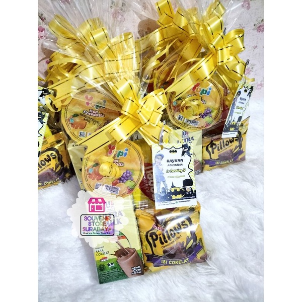 SIKUNING || mini snack ultah serba kuning || Snack ulang tahun yellow || hampers birthday custom warna || Snack ultah surabaya