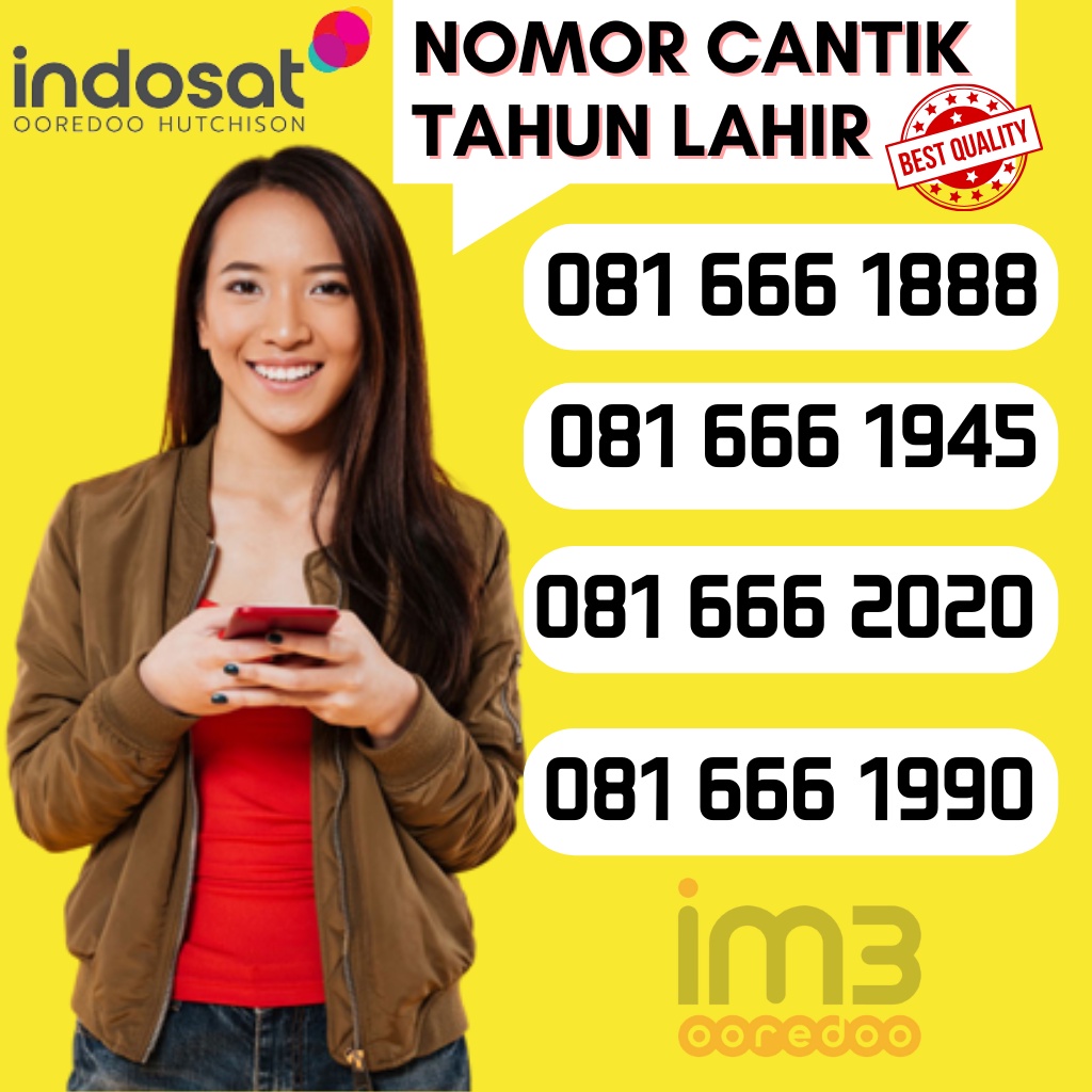kartu perdana indosat 10 digit | kartu indosat no cantik im3 10 angka tahun lahir