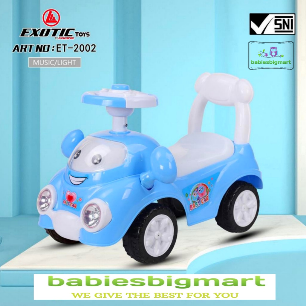 Mainan anak Swing Car mode Ride On Exotic ET 2002