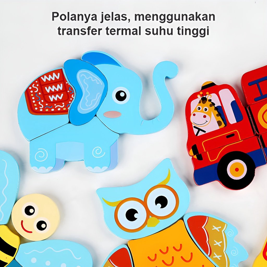 3D Jigsaw Puzzle | Bongkar Pasang Mainan Anak Edukatif | Mainan Terbaru 2023 | Hadiah Ultah | Mainan Seru Untuk Keluarga
