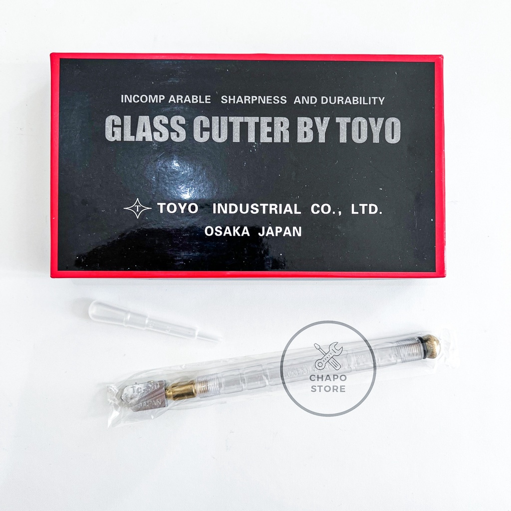 Alat pemotong potong kaca toyo TC 30 glass cutter