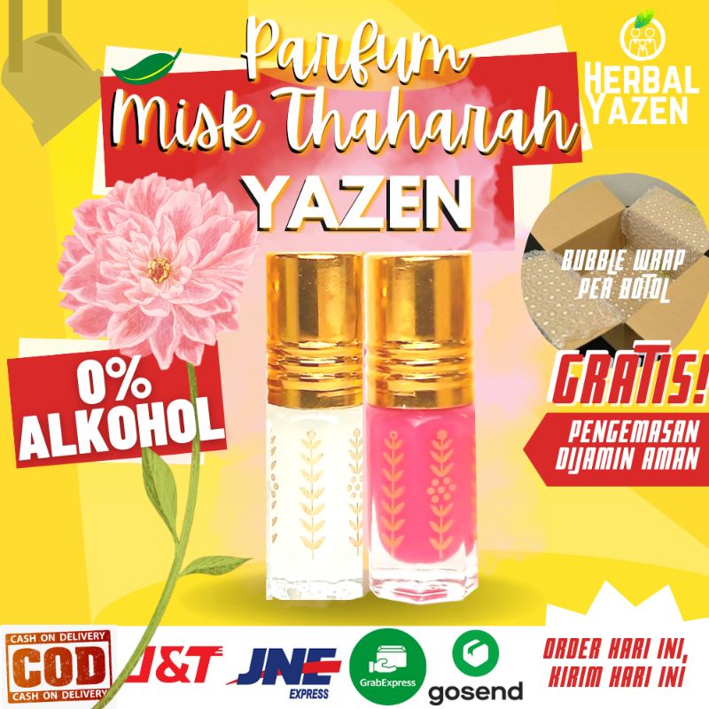 Parfum Misk Thaharah ORIGINAL ASLI Tharah Misk Thahara - YAZEN STORE