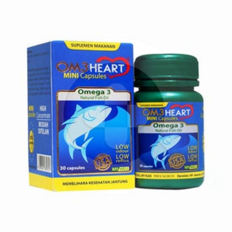 Omeheart omega-3 | Suplemen untuk kesehatan jantung,