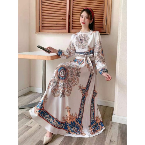 Dress Bangkok import premium gamis wanita estilo
