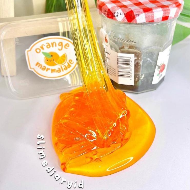 

✓ ORANGE MARMALADE SLIME by SLIMEDIARY / diary id sdi slimediaryid Terjangkau