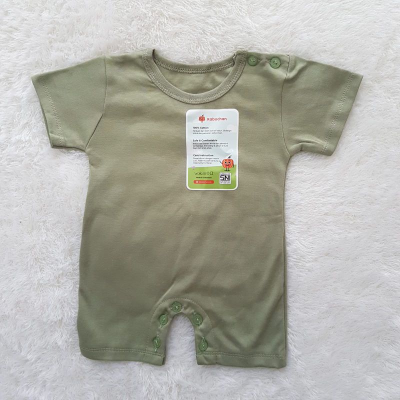 Baju Bayi Unisex Jumper Kobochan pendek