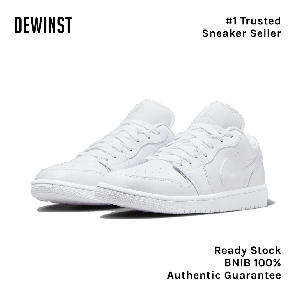 Air jordan 1 Low Triple White 2022 Womens BNIB RESMI ORIGINAL