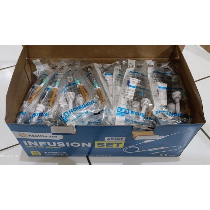 Per Box - Infu Sion Set Anak &amp; Dewasa Healthcare