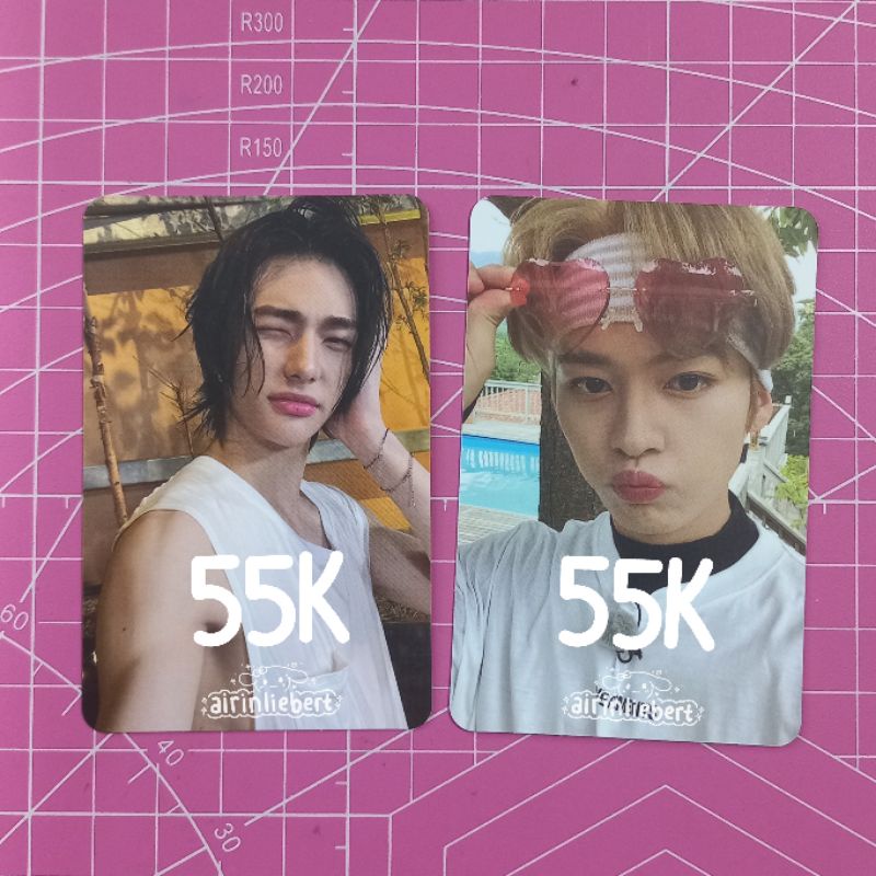 stray kids photocard hyunjin ketek ds no easy lee know pout noot noot ds no easy double side