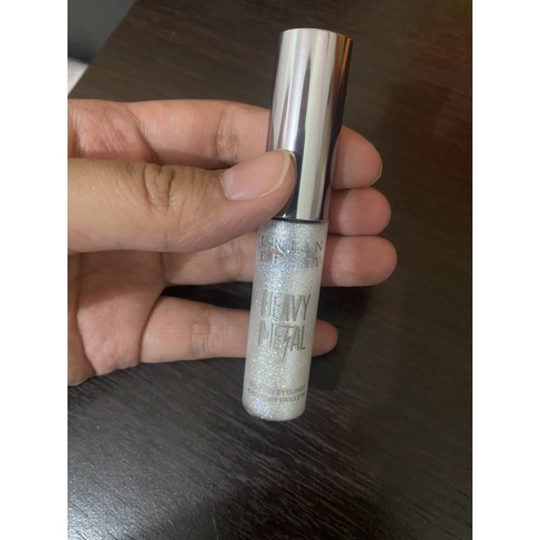 preloved URBAN DECAY HEAVY METAL GLITTER EYELINER PYRO SILVER