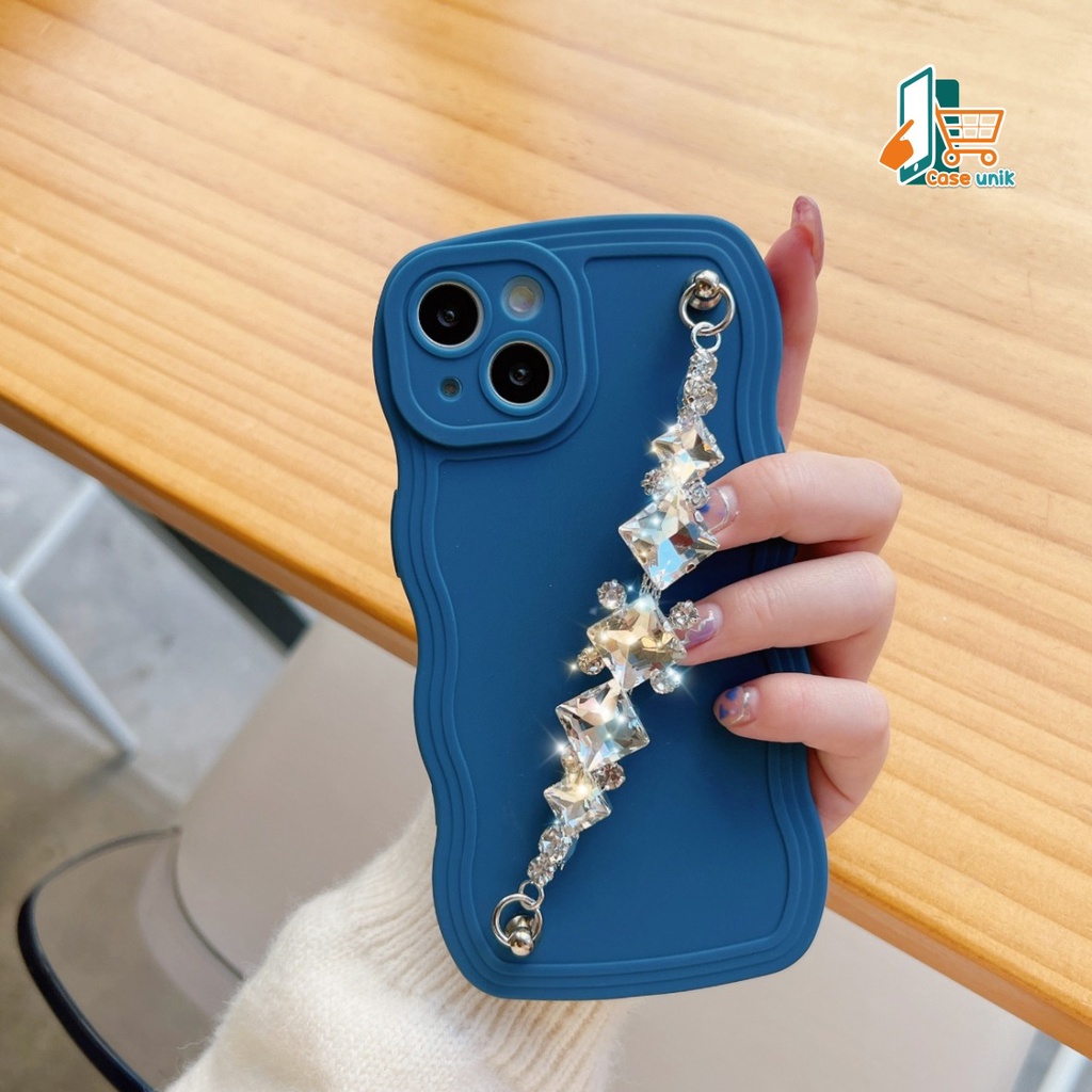 GC03 SOFTCASE GELOMBANG RANTAI DIAMOND FOR OPPO A71 A83 F1S A59 F5 F7 A74 A95 A76 A36 A96 RENO 4F 5 5F 6 7 8 7Z 8Z 5G CS5237