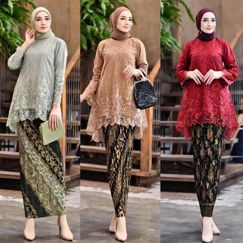 Kebaya Wanita Modern - Kebaya Kondangan - Kebaya Pesta - Baju kondangan - Baju Pesta - Kebaya Modern