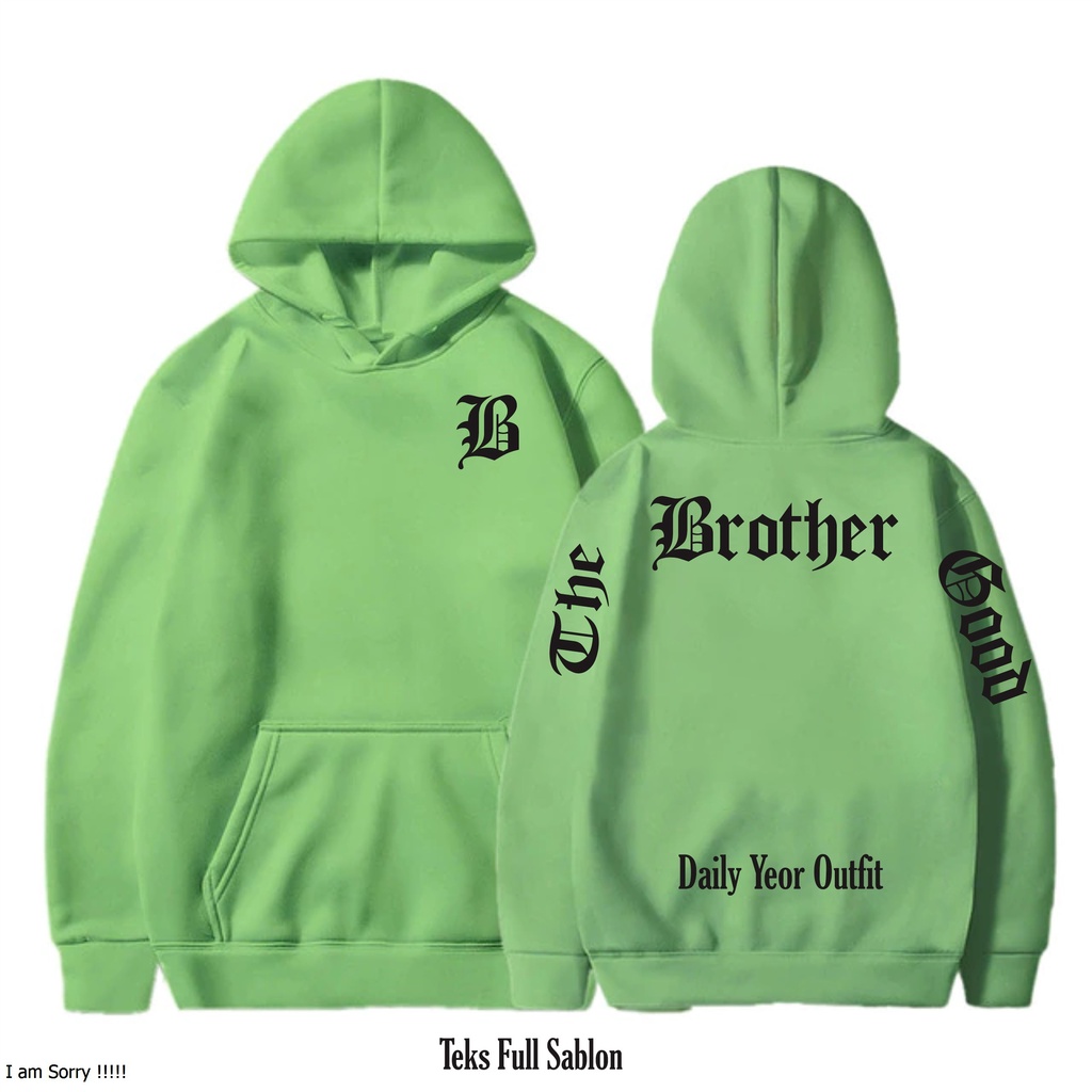 Sweater Polos Hoodie Jumper The Brothergood Sablon 001 Pria &amp; Wanita SIZE M-XXL