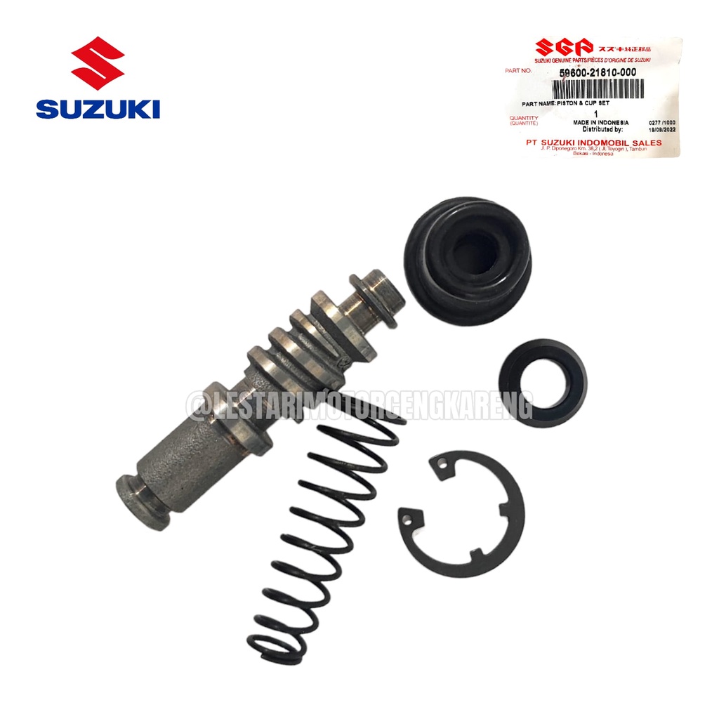 SEAL MASTER REM DEPAN SATRIA FU 150 SCD K6 K9 AXELO HAYATE 59600-21810-000 ASLI SGP