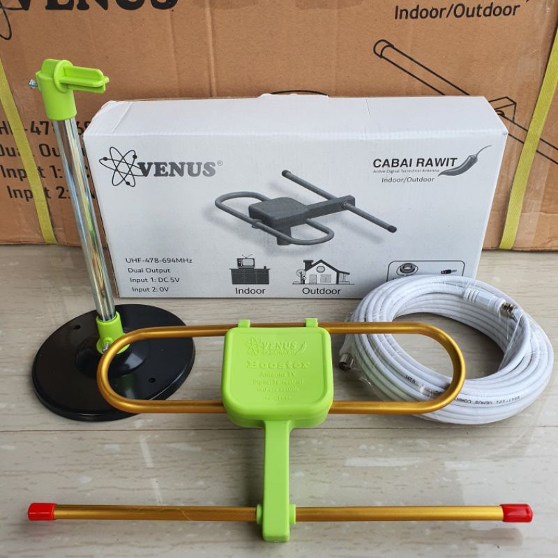 ANTENA TV DIGITAL VENUS CABE RAWIT