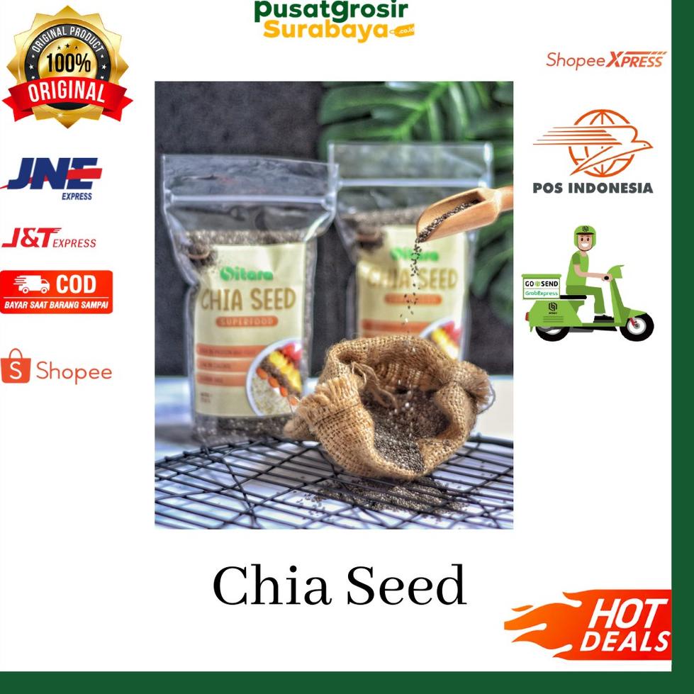 

Terlaku... Chia Seed 100gr 250gr 500gr 96