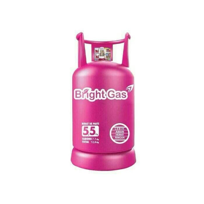 TABUNG GAS BRIGHT GAS 5,5KG + isi