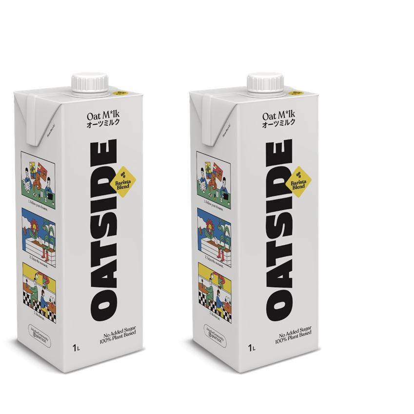 

➤ Oatside Oat Milk Barista Blend 2 x 1 L ✈
