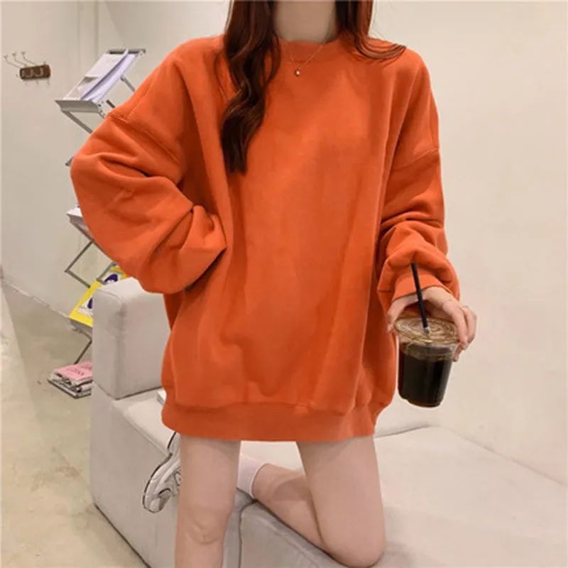 ✜❃[Pengiriman dalam 48 jam] Sweater tipis musim semi dan musim gugur wanita 2021 baru trendi ins fried street versi Korea longgar vintage mantel garam vintage