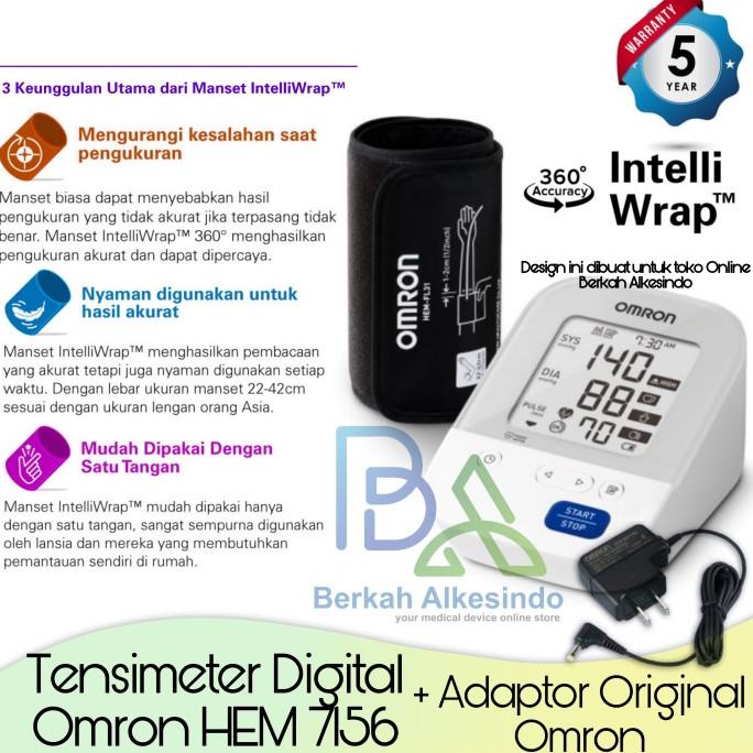 Promo Omron HEM 7130 Tensimeter digital garansi 5 tahun - HEM7130