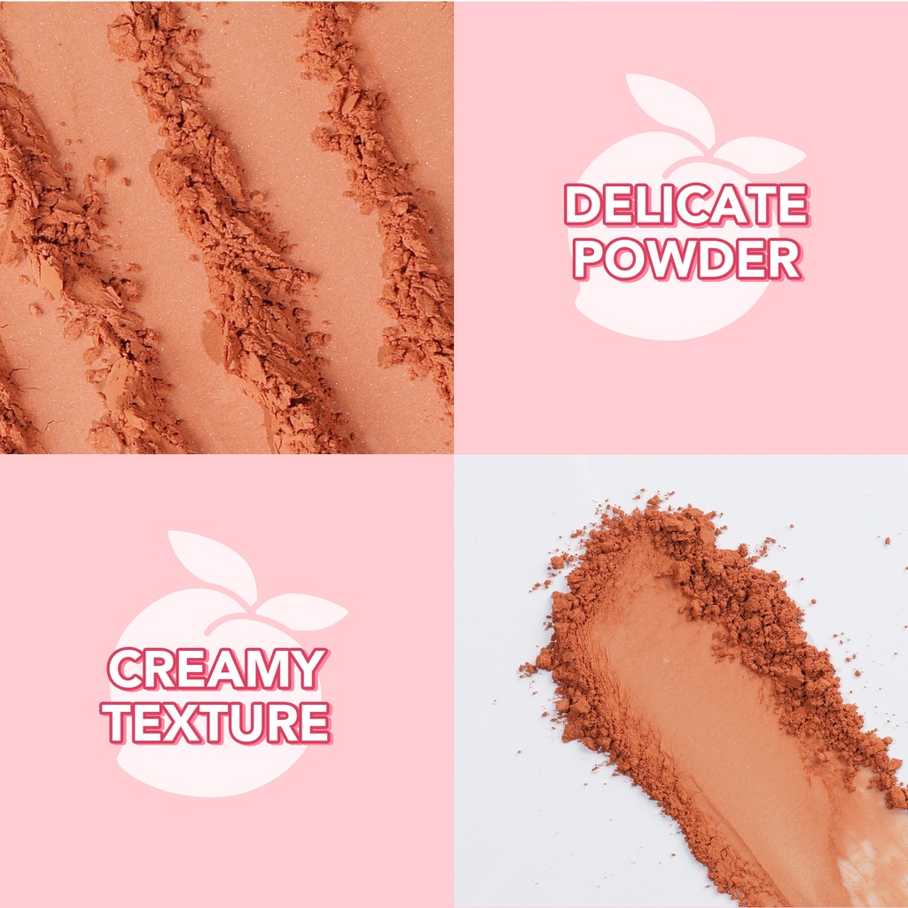 YOU Simplicity Flush Blush | Natural Face Cheek | Pigmented Powder Blush On ( YOU MAKEUPS OFFICIAL STORE )