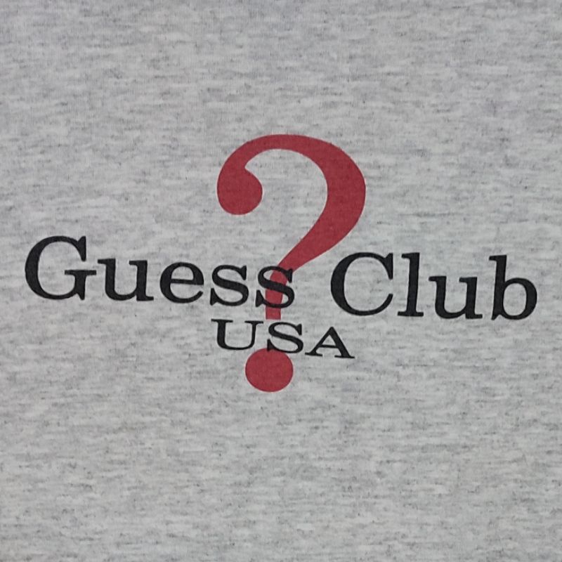 Vintage 90s GUESS CLUB USA