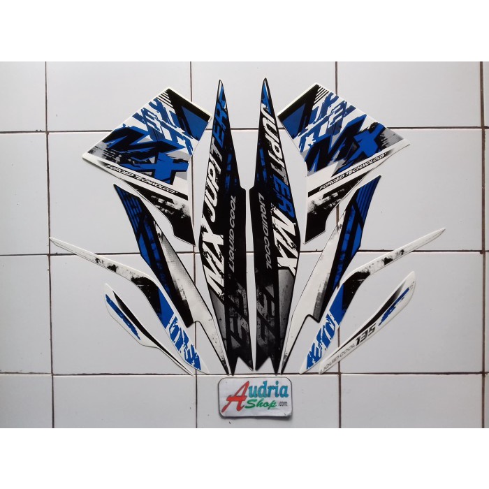 

TERLARIS | Striping Stiker Motor Yamaha Jupiter Mx 135 2014 Putih-Biru