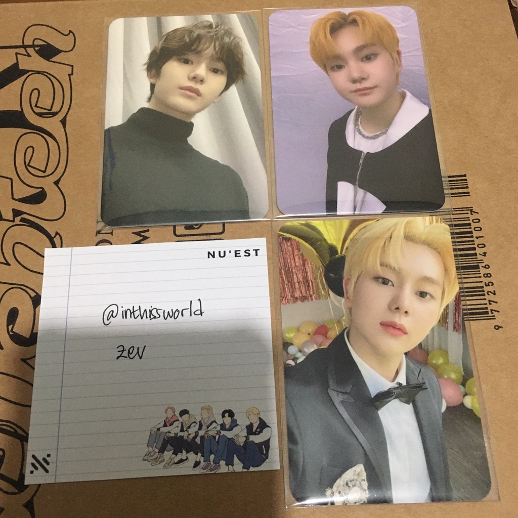 Photocard TNX Hyunsoo Broadcast